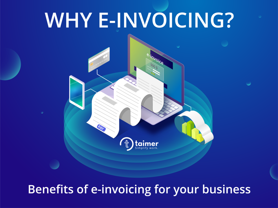 Guiding the preparation of invoice upon providing services